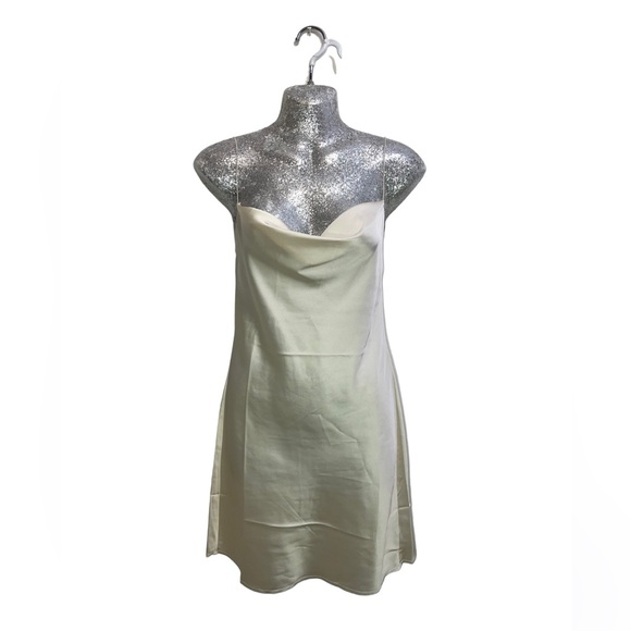 ÉTOPHE STUDIOS cream slip dress - Picture 3 of 6